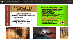 Desktop Screenshot of gnosisdominicana.com